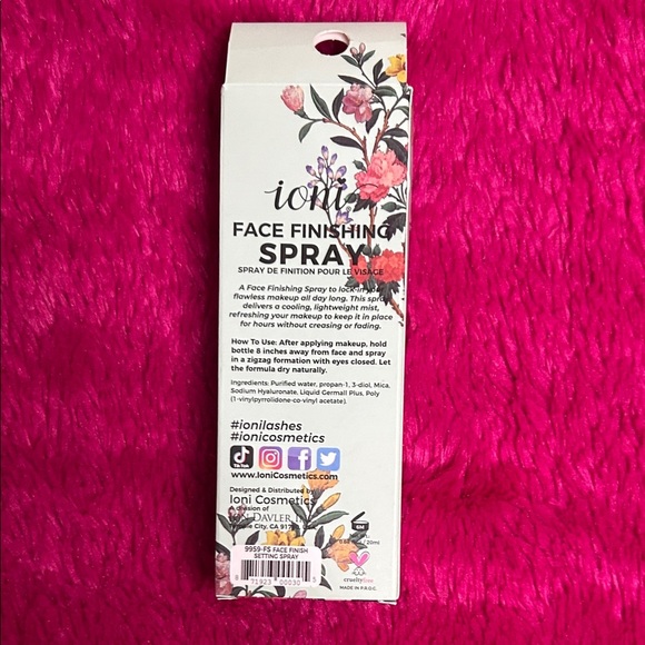 Ioni Face Finishing Spray - Black - Picture 4 of 5